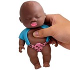 Natasha Black Doll Squeeze Toys  Decompression Rubber Dolls  Fun Toy Gifts