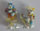 Vintage Lot Of 2 Starlight Starbright Unicorn Collection 1995 Moon Star Dreams