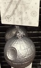 Disney Parks 2025 Star Wars Death Star Ornament Glass Christmas New