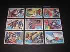 1966 Batman Cowl Complete 44 Card Set  Original Topps Comic Blue Bat