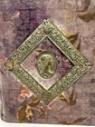 Stunning Victorian Era Purple   Gold Velvet Photo Album Scrapbook Gilded Clasp