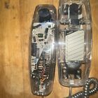 Vintage Conair Conairphone Clear Transparent Telephone Light Up Sw205 Untested