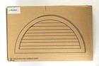 Deflecto Hrdgv 22  White Half-round Gable Vent For Efficient Ventilation