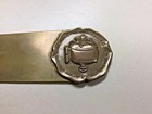 Robbins   Myers Electric Motor Brass Advertising Envelope Letter Opener Vintage