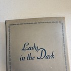 Lady In The Dark     Musical Play  Vocal Score Paperback Chappell