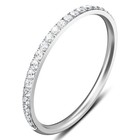  2-pack 14k Gold Plated Stacking Rings For Oura Ring Gen 4 oura Ring 8 Silver