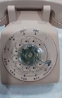 Vintage 1981 Rotelcom Model 500 Beige Rotary Table Top Phone New In Box