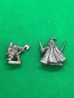 Vintage 1985 Ral Partha Fantasy Wizard   Dwarf Metal Unpainted Miniatures Lot 2