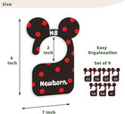 Baby Closet Dividers For Nursery Closet Organizer  Newborn To 24 Months Size Clo