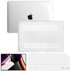For Macbook Pro 13 14 16inch Case 2019-2021  Smooth Crystal Clear Transparency
