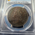 Province Of Nova Scotia 1824 1d One Penny Token Coin With Pcgs Vf25 Vintage