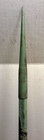 Old Orig  Thompson Heavy Brass Embossed Foot Cleat Lightning Rod Weathervane
