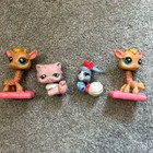 Littlest Pet Shop Pink Persian Cat   Friends Figure Collection Set