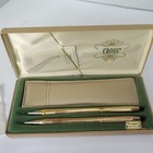 Vintage Cross 10 K Gold Gold Pen And Pencil Box Set