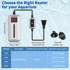 50w Aquarium Heater Adjustable Digital Led Fish Tank Submersible