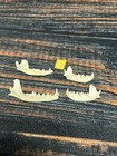 4 Real Animal Jaws Man Cave Western Craft Unique Gift Art Knife Handle Red Fox
