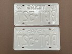Vintage 1965 Texas License Plate Set Nice Originals Gtk 159