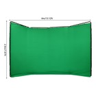 Photography Backdrop Stand Kit With Green Cloth 13 12x7 87ft Photo Studio