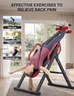 2026 New Gravity Inversion Table For Back Pain Relief Home Spinal Therapy
