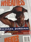 Michael Jordan Wheaties Silver Cereal Box  Collectors Edition 1993 Flattened