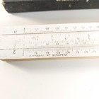 Vintage Wooden Slide Rule Calderoni Budapest 1930s