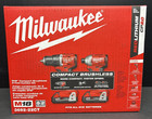 Milwaukee M18 18v Brushless Cordless Compact Drill impact Combo Kit 3692-22ct