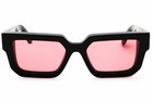 Off White Owsilvr-11025-52  Sunglasses Size 52mm 0mm 0mm Black Men New