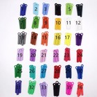 37 Colors Orthodontic Dental Elastic Rubber Ligature Ties Braces 1040 Pcs pack