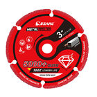 Ezarc Diamond Cutting Wheel 3 X 3 8 Inch Inch For Metal Cut Off Wheel 5000  Cuts