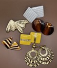 Vintage Mixed Lot Earrings   6 Pairs   Gold-tone   Perfect For Soft Autumn