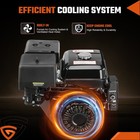 15hp 420cc Gasoline Electric Start Engine Motor Horizontal 4 Stroke Rototiller