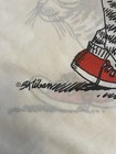 Vintage B Kliban Cat With Red Sneakers King Size Pillowcase 29 1 2    X  20   