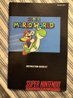 Super Mario World Instruction Booklet Snes -manual Only