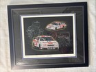 Sam Bass Dale Earnhardt Framed Prints Magnificent Seven Quick Silver Signed Coa