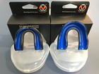 Karate Mma Boxing Mouth Guard  black   Blue   2 Sizes  Direct From Oral Mart
