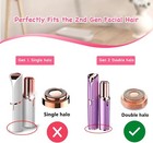 12 Pack Alternative Heads For Finishing Touch Gen 2 Flawless Facial Hair Remover