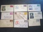 Us Huge Fdc Lot From Th 40 s Plus Mnh Us Stamps Lot And  Used Mounted  Lot