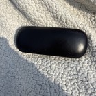 Gucci Sunglasses Eye Glasses Hard Black Clam-shell Case Only Used Free Shipping