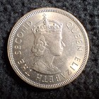 1966 Hong Kong Fifty Cents Coin Au-unc  inv 099 