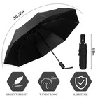 4 Pack Umbrellas Compact Windproof  Automatic Open And Close Folding Rain Umb   