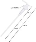 8 Pack-white Gallon Pump Dispenser  For Soap  Sanitizer  Mayo  Bottles container