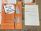 Plibrico Boiler  Furnace  Incinerator Catalog   Brochure Lot -- 1949-1961 Dates