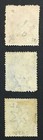 Momen  St Lucia Sg  1-3 1860 Star Used   415 Lot  61594