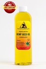 Hemp Seed Oil Refined Organic By H b Oils Center Cold Pressed 100  Pure 12 Oz 