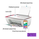 Hp Deskjet 2842e All-in-one Printer Chili Red With Bonus 3 Months Of Instant Ink
