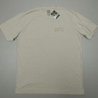 Ufc Octagon Men s Logo Tee Slim Fit Size 2xl Beige T-shirt