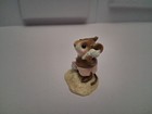 Wee Forest Folk M-179 Sea Sounds Pink Shorts Figurine 