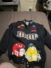 Vtg Chase Authentics M ms Racing Jacket Mens Large Sadler  38  snap Missing Read
