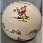 Royal Doulton Bunnykins Ceramic Ball Money Box Piggy Bank Vintage England