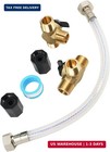 P23505lfvp Rv Water Heater By-pass Kit Compatible With Valterra Ez Turn Compatib